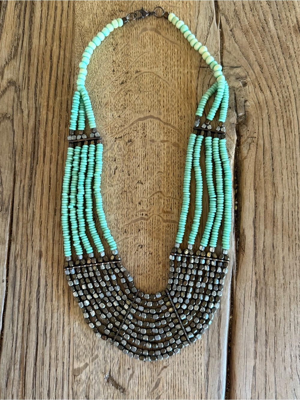 Turquoise Beaded Necklace